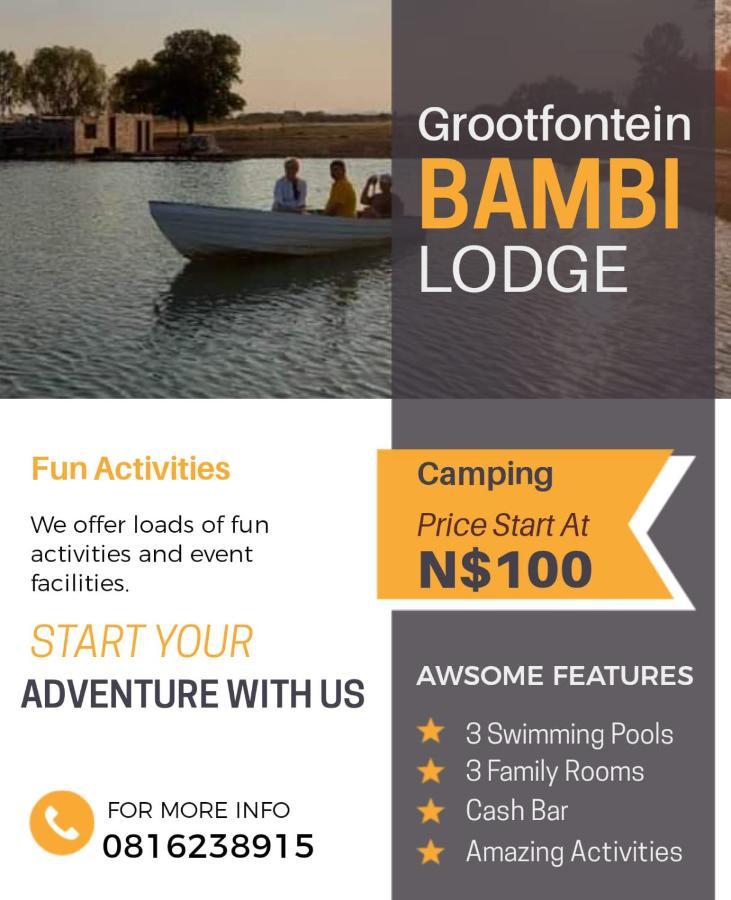 Bambi Lodge Grootfontein Eksteriør billede